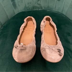 Donald J Pliner Metallic Ballet Flats 7.5